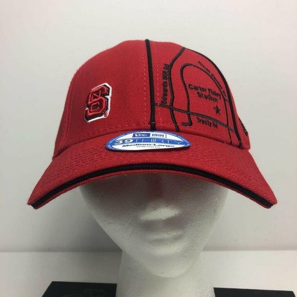 NC State Wolfpack New Era 39Thirty Baseball Hat - Picture 1 of 12